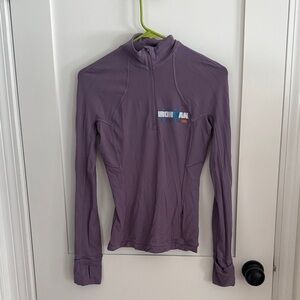 Ironman California lululemon athletica Purple Long Sleeve Tee